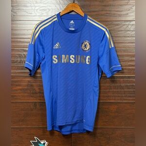 adidas Chelsea FC 2012/13 Home Football Soccer Jersey Men’s Size Small Blue
